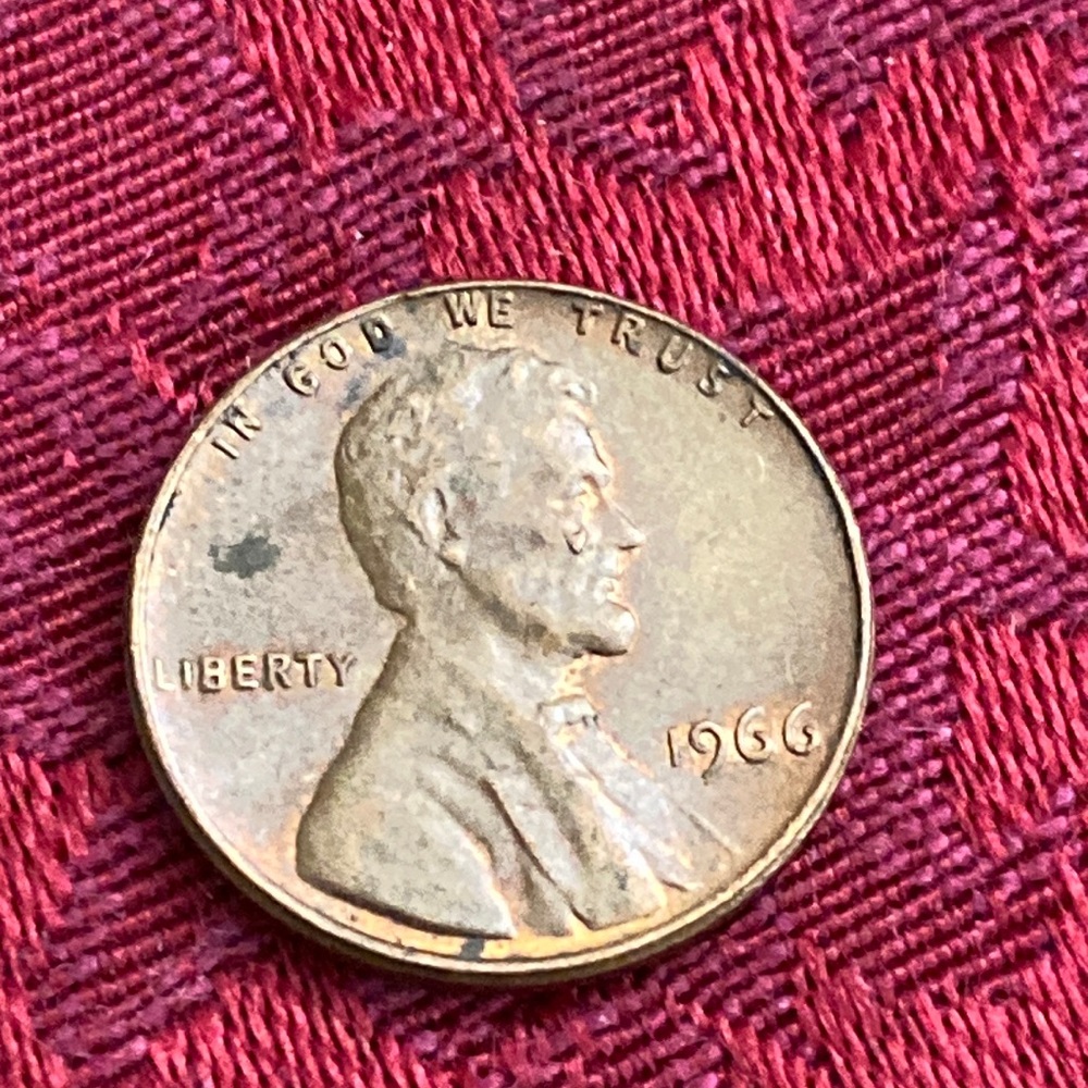 Vintage 1966 No Mint One Cent
